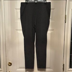 MICHAEL Michael Kors black and white polka dot leggings XL
